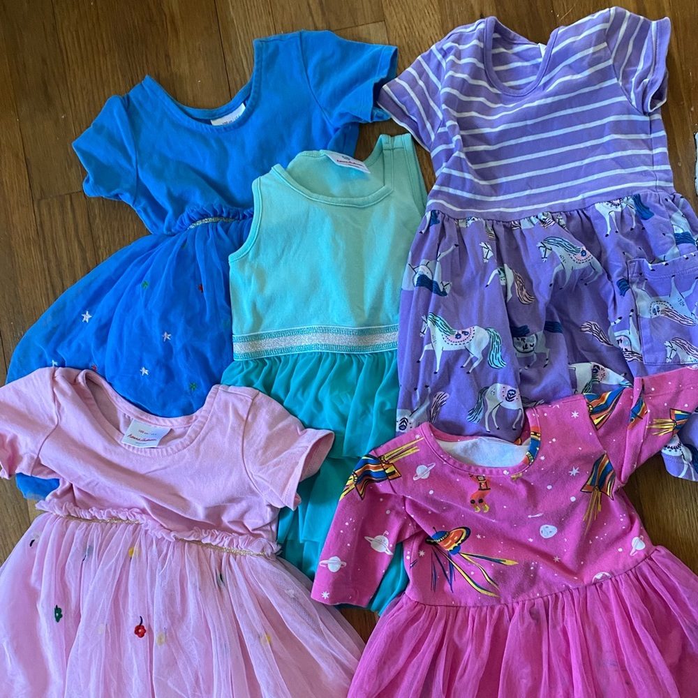 Lot of 5 size 4 Hanna Andersson Dresses